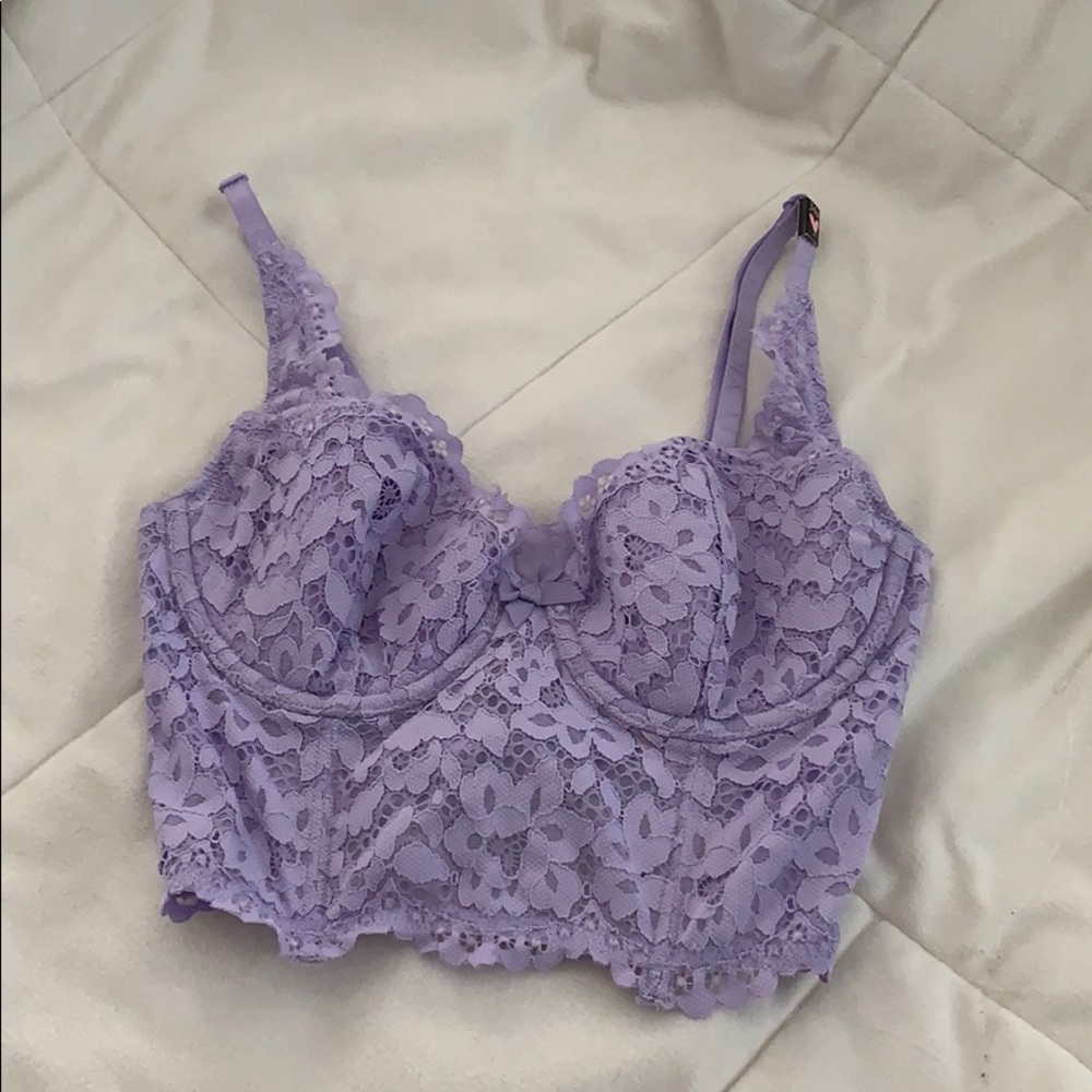 Lavender bustier